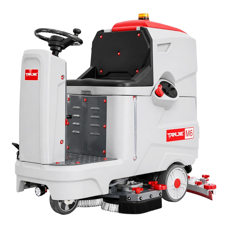 舟山坦洁驾驶式洗地机M6【双刷】